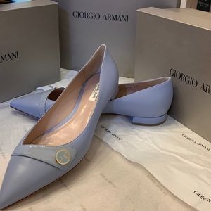 NWT Giorgio Armani Ballet Flat
